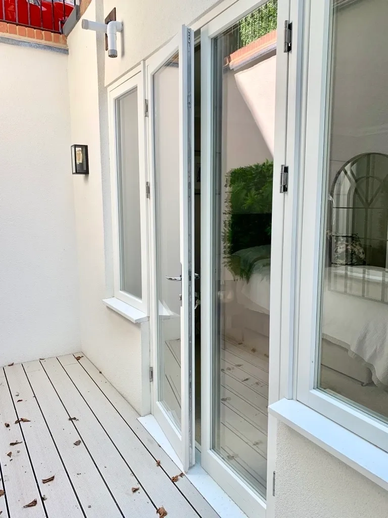 timber french door